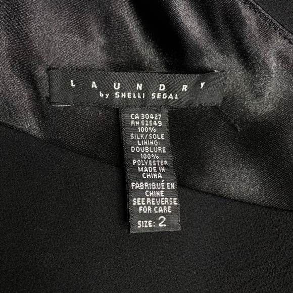 Laundry by Shelli Segal Beaded One Shoulder Cocktail Dress - Picture 10 of 11